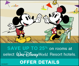 Soak up the Sun (25% OFF rooms) – Walt Disney World