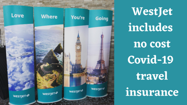 WestJet includes no cost COVID-19 travel insurance